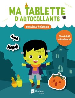 Front cover_Ma tablette d'autocollants - Halloween : 80 scènes à décorer