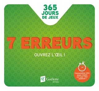 Couverture_7 erreurs : Ouvrez l'oeil !
