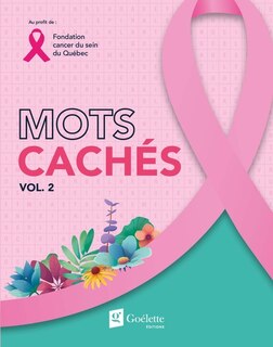 Couverture_Mots cachés Vol. 2 Jouer pour donner Cance du sein