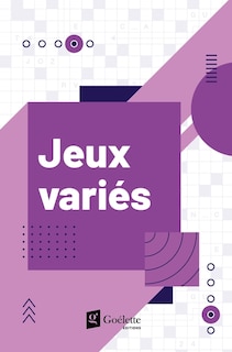Front cover_Jeux variés Jeux luxueux