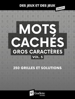 Front cover_Mots cachés Gros caractères vol. 5