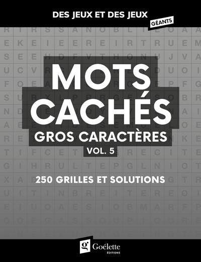 Front cover_Mots cachés Gros caractères vol. 5