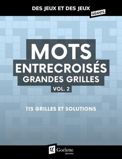 Front cover_Mots entrecroisés grandes grilles, vol.2