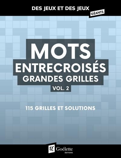 Front cover_Mots entrecroisés grandes grilles, vol.2