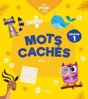 Couverture_Mots cachés niveau 1, vol. 1