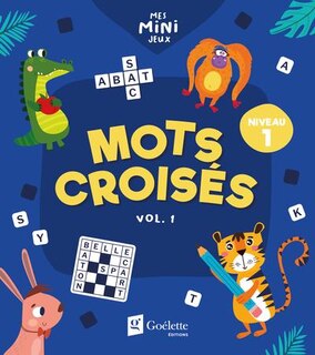 Couverture_Mots croisés Niveau 1, vol. 1