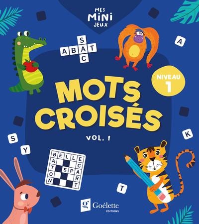 Couverture_Mots croisés Niveau 1, vol. 1