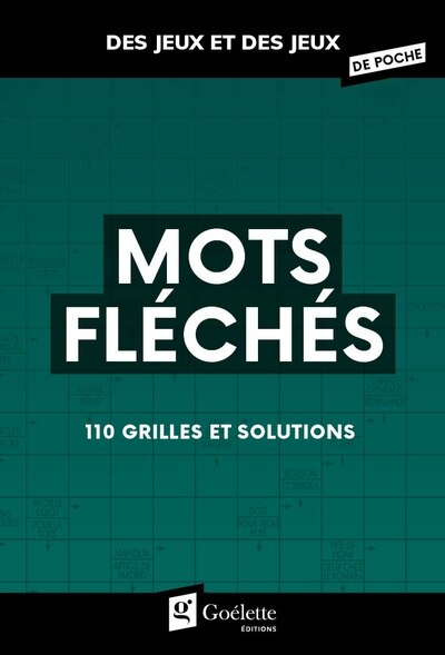 Front cover_Mots fléchés Des jeux et des jeux de poche