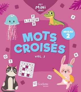 Couverture_MOTS CROISÉS NIVEAU 2 VOLUME 2