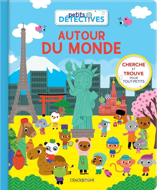 Front cover_Petits détectives: Autour du monde