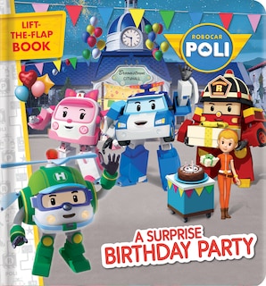 Couverture_Robocar Poli: A Surprise Birthday Party