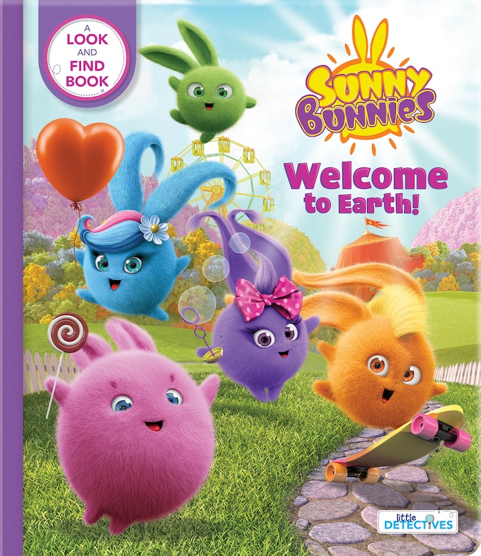 Couverture_Sunny Bunnies: Welcome to Earth - A Search and Find Book for Kids (Little Detectives)