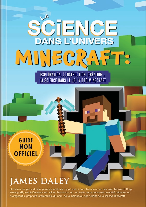 Front cover_La science dans l'univers Minecraft