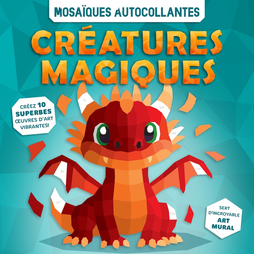 Front cover_Creatures magiques mosaiques en autocollants