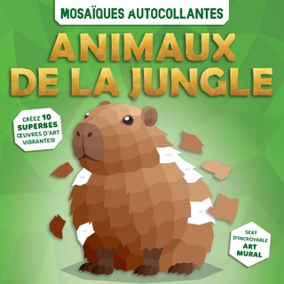 Couverture_Animaux de la jungle mosaiques en autocollants