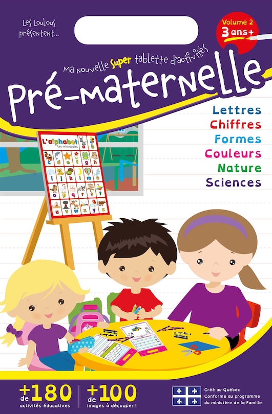 Front cover_Ma nouvelle super tablette d'activités - Pré-maternelle 2