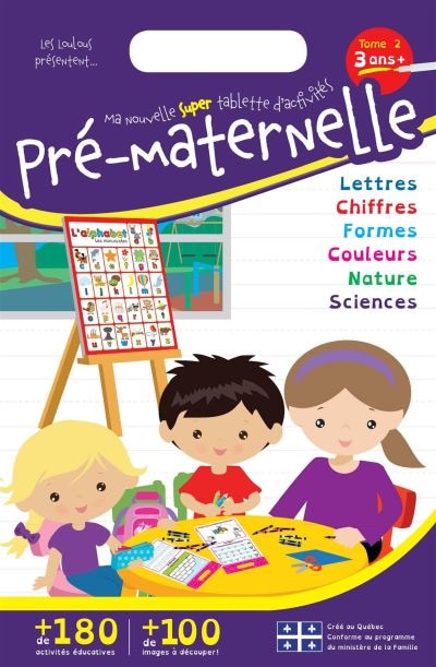 Front cover_Ma nouvelle super tablette d'activit&eacute;s - Pr&eacute;-maternelle 2