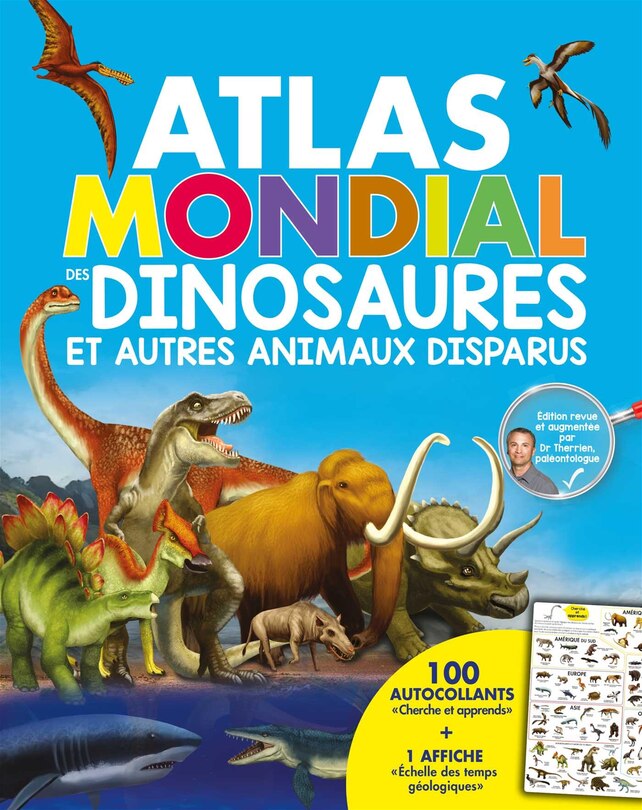 Front cover_Atlas mondial des dinosaures et autres animaux disparus