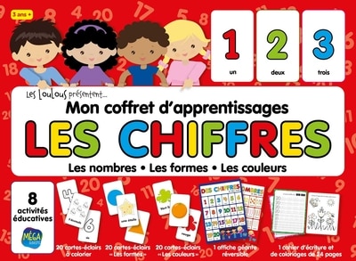 Couverture_Les chiffres - Mon coffret d'apprentissage - NE