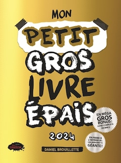 Front cover_Mon petit gros livre épais 2024