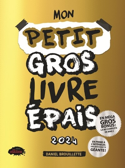 Front cover_Mon petit gros livre épais 2024