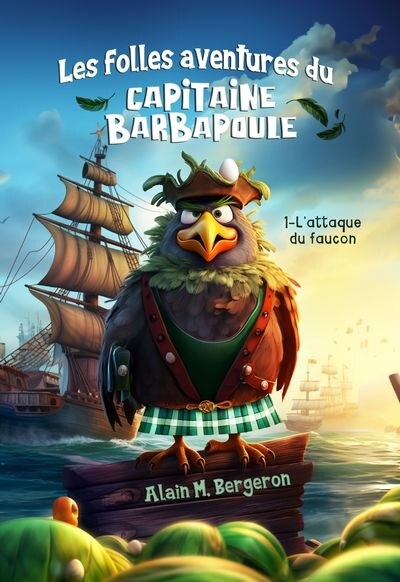 Front cover_L'attaque du faucon