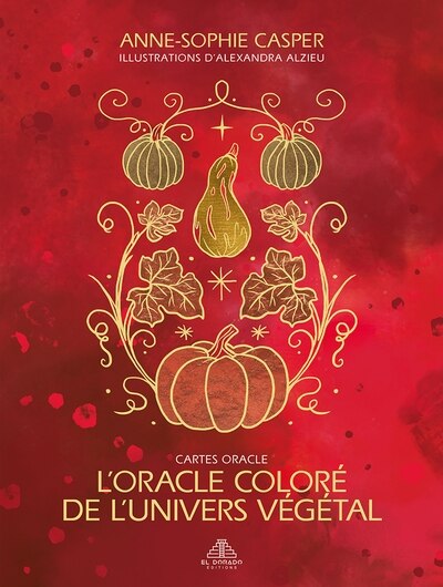 Couverture_L'oracle color&eacute; de l'univers v&eacute;g&eacute;tal : Cartes