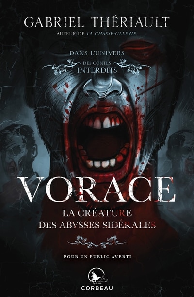 Front cover_Vorace, la créature des abysses sidérales