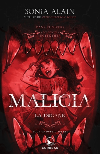 Couverture_MALICIA LA TSIGANE - DANS L'UNIVERS DES CONTES INTERDITS