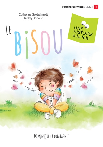 Front cover_Le bisou : Niveau de lecture 1