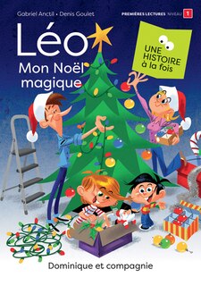 Couverture_Léo - Mon Noël magique : Niveau de lecture 1