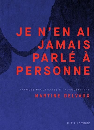 Front cover_JE N'EN AI JAMAIS PARLÉ À PERSONNE