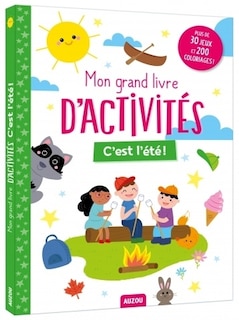 Mon grand livre d'activités - C'est l'été !