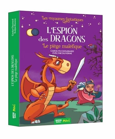 Front cover_L' espion des dragons. Le piège maléfique