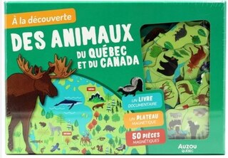 Couverture_À la découverte des animaux du Québec et du Canada
