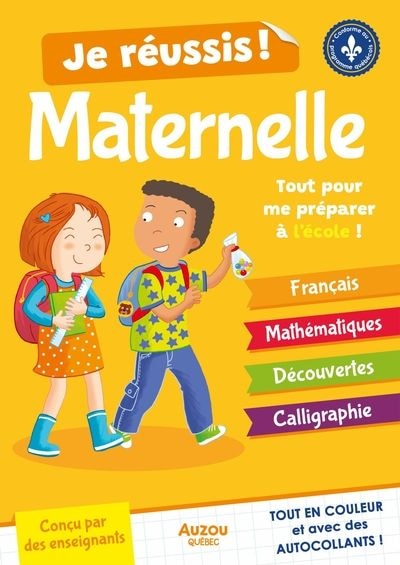 Front cover_Je réussis ma maternelle