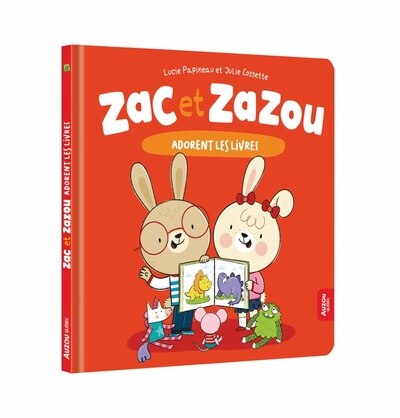 Front cover_Zac et Zazou adorent les livres