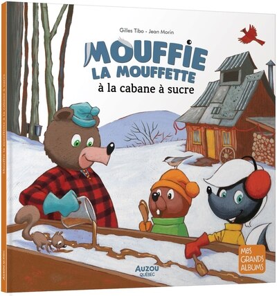 Front cover_Mouffie la mouffette à la cabane à sucre