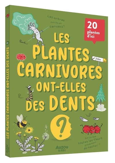 Front cover_LES PLANTES CARNIVORES ONT-ELLES DES DENTS ?