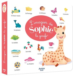 Couverture_L' imagier de Sophie la girafe