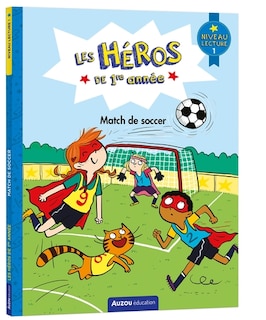 Couverture_Match de soccer : niveau lecture 1