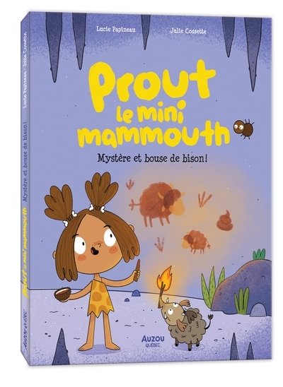 Front cover_prout le mini-mammouth - mystère et bouse de bison !