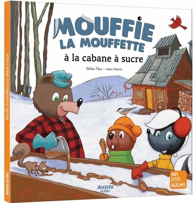 Front cover_Mouffie la mouffette à la cabane à sucre