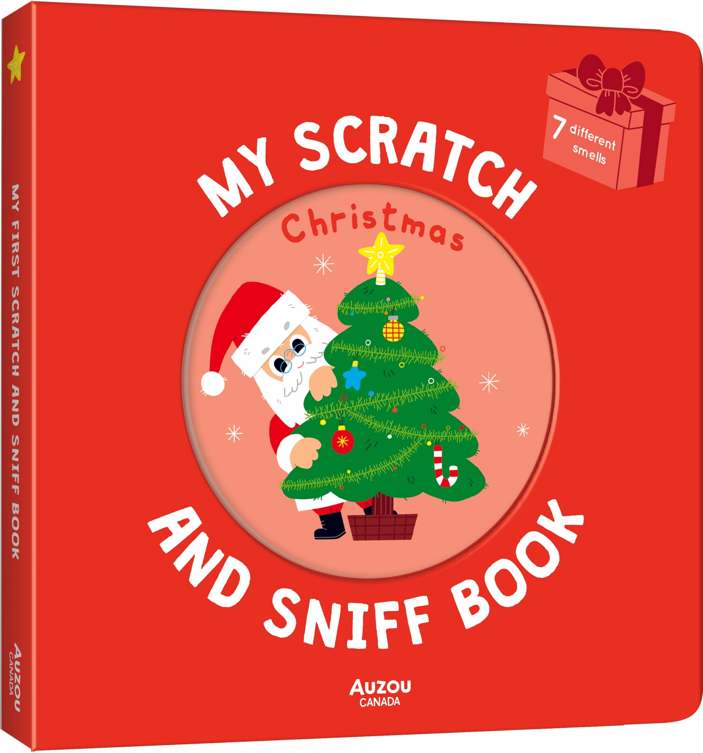 Sách My First Scratch And Sniff Book Christmas: 7 Different Smells