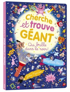 Couverture_Qui brille dans le noir ! CHERCHE ET TROUVE GÉANT