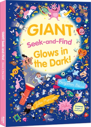 Giant Seek-and-Find Glows in the Dark!: Glowing images on each page!