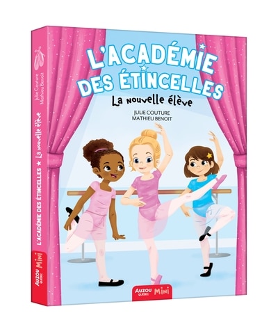 Couverture_L'ACADÉMIE DES ÉTINCELLES - LA NOUVELLE ÉLÈVE