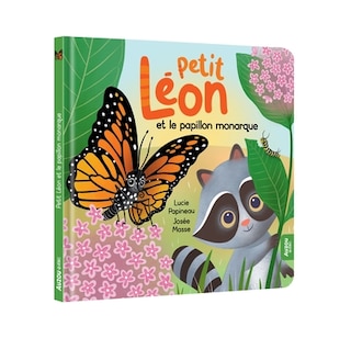 Front cover_Petit léon et le papillon monarque