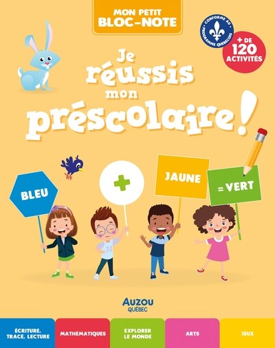 Couverture_Je réussis mon préscolaire !