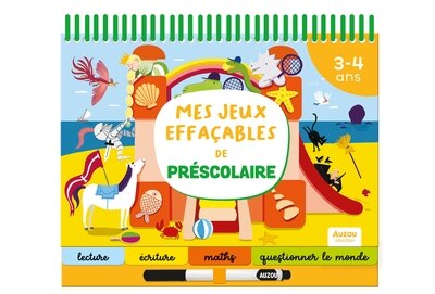 Front cover_Mes jeux effaçables de préscolaire